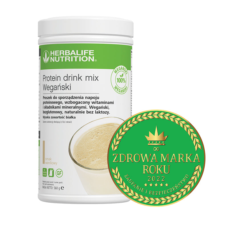 Protein drink mix Wegański o smaku waniliowym 560 g