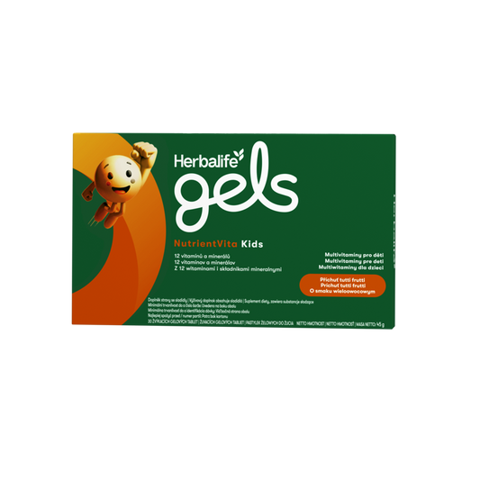 Herbalife Gels NutrientVita Kids Wieloowocowe 30 pastylek żelowych do żucia