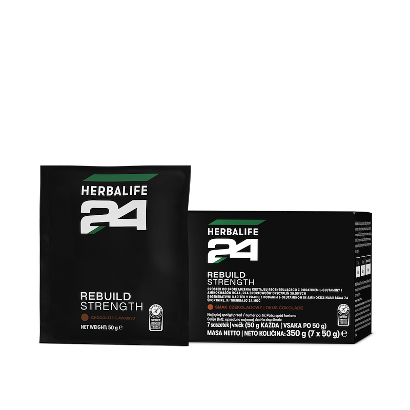 H24 Rebuild Strength w saszetkach Czekoladowy 350 g (7 x 50 g)