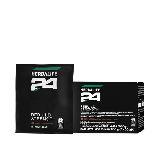 H24 Rebuild Strength w saszetkach Czekoladowy 350 g (7 x 50 g)