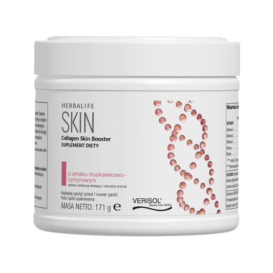 Collagen Skin Booster o smaku truskawkowo-cytrynowym