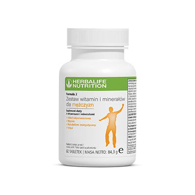 Suplement diety Zestaw witamin i minerałów dla mężczyzn Formuła 2 60 tabletek